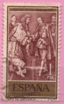 Sellos de Europa - Espa�a -  Paz en los pirineos (Felipe IV y Luis XIV)
