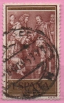Stamps Spain -  Paz en los pirineos (Felipe IV y Luis XIV)