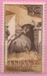 Stamps Spain -  Fiesta Nacional Tauromaquia (Salida del toril)