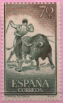 Sellos de Europa - Espa�a -  Fiesta Nacional Tauromaquia (Banderillas)