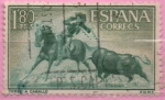 Stamps Spain -  Fiesta Nacional Tauromaquia (Toreo a Caballo)