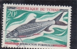 Stamps : Africa : Chad :  PEZ-HYDROCYON FORSKALI