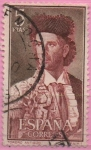 Stamps Spain -  Fiesta Nacional Tauromaquia (Paquiro)