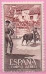 Stamps Spain -  Fiesta Nacional Tauromaquia (Toros en el Pueblo)
