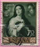 Stamps : Europe : Spain :  La Inmaculada