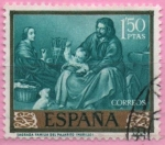 Stamps Spain -  Sagrada Familia d´Pajarito