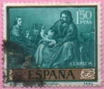 Sellos de Europa - Espa�a -  Sagrada Familia d´Pajarito