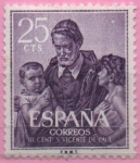 Stamps Spain -  San Vicente d´Paul