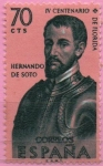 Stamps Spain -  Hernando d´Soto