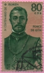 Stamps Spain -  Ponce d´Leon