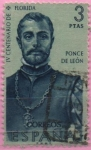 Stamps Spain -  Ponce d´Leon