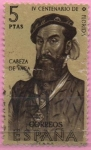 Stamps Spain -  Cabeza d´Vaca