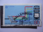 Stamps Germany -  Alemania, República Federal - Europa C.E.P.T. - Transporte y Comunicación