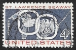 Sellos de America - Estados Unidos -  670 - Inauguracion del via maritima de San Lawrence