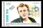 Stamps Equatorial Guinea -  Cine - James Dean