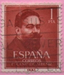 Stamps Spain -  Issaac Albeniz