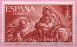 Stamps Spain -  Año Mundial d´Refugiado (Huida a Egipto)