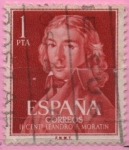 Stamps Spain -  Leandro Fernandez d´Moratin