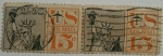 Stamps : America : United_States :  Air Mail 15 ctvs