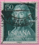 Stamps Spain -  Leandro Fernandez d´Moratin