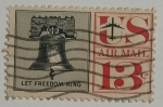 Stamps : America : United_States :  Air Mail 13 ctvs