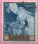 Stamps Spain -  Entierro d´conde Orgaz