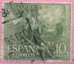 Stamps Spain -  Las Hiladeras