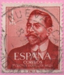 Stamps Spain -  Juan Vazquez d´Mella