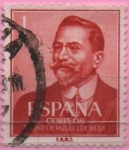 Stamps Spain -  Juan Vazquez d´Mella
