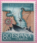 Stamps Spain -  Paso d´Estrecho