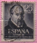 Stamps Spain -  Luis d´Gongora