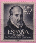 Stamps Spain -  Luis d´Gongora