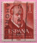 Stamps Spain -  Luis d´Gongora