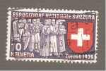 Stamps Switzerland -  INTERCAMBIO