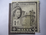 Stamps : Europe : Malta :  Victory Church, Valetta-Malta - Iglesia de la Victoria, Valetta-Malta