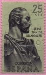 Stamps Spain -  Sebastian d´belalcazar