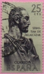 Stamps Spain -  Sebastian d´belalcazar