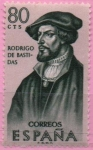 Stamps Spain -  Rodrigo d´Bastidas