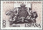 Stamps Spain -  2573 - La hacienda pública y los Borbones