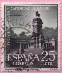 Stamps Spain -  IV centenario d´l´capital d´Madrid (Monumento a Alfonso XII)