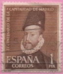 Stamps Spain -  IV centenario d´l´capital d´Madrid (Felipe II)