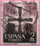 Sellos de Europa - Espa�a -  XII centenario d´l´Fundacion dl Oviedo (Cruz d´l´Angeles)