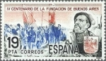 Sellos de Europa - Espa�a -  2584 - IV Centenario de la fundación de Buenos Aires