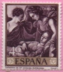 Stamps Spain -  Entierro d´Sant. Catalina