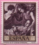 Sellos de Europa - Espaa -  Entierro d´Sant. Catalina
