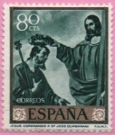 Stamps Spain -  Jesus coronando a San Jose