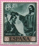 Sellos del Mundo : Europa : Espa�a : Jesus coronando a San Jose