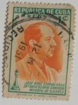 Stamps Cuba -  Jose Raúl Capablanca 1c