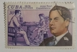 Stamps : America : Cuba :  Jose Raúl Capablanca 30c