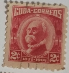 Stamps : America : Cuba :  Máximo Gomez 2c